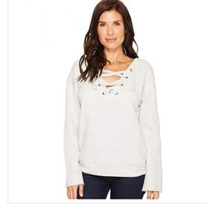 Sanctuary Womens Shipley Sweatshirt in Gray